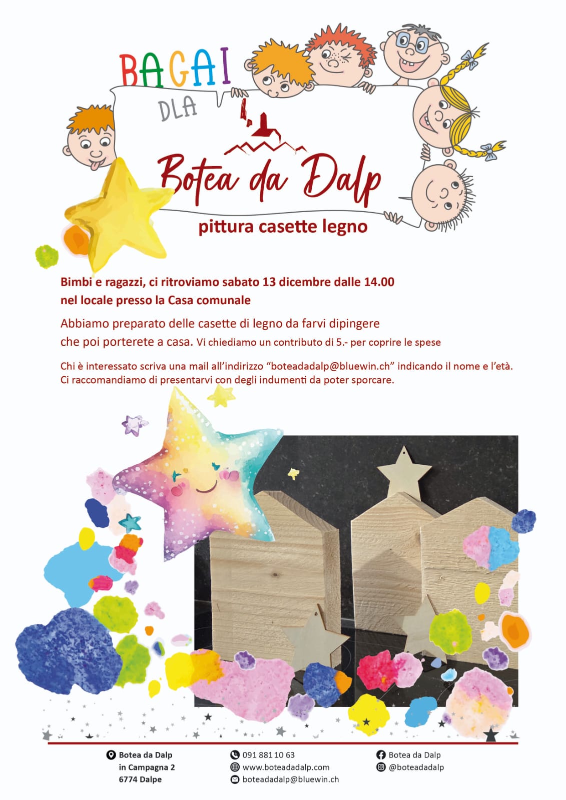 Pittura_casette_2025 Pittura casette il legno Dicembre 2025